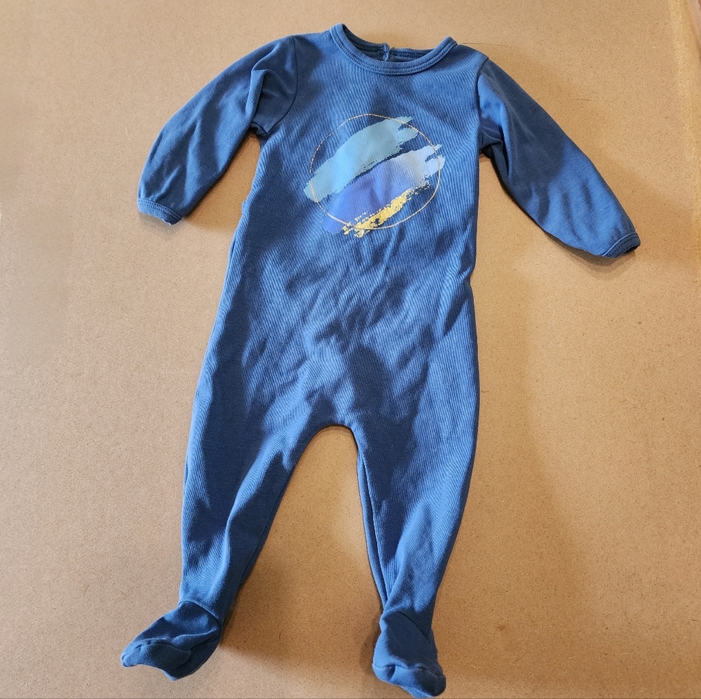 Hanna Kay Child 6m Button Footies